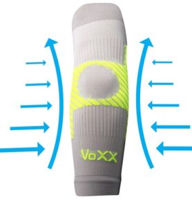 Kompresní návlek VOXX Protect loket světle šedá L-XL