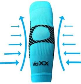 Kompresní návlek VOXX Protect loket neon tyrkys L-XL