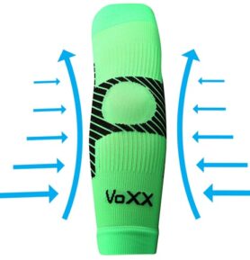 Kompresní návlek VOXX Protect loket neon zelená L-XL