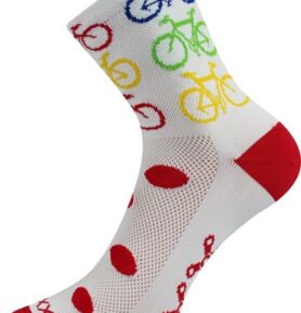 Ponožky VoXX RALF X bike-bílá 39-42 (26-28)