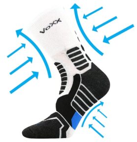 Kompresní ponožky VoXX RONIN bílá 35-38 (23-25)