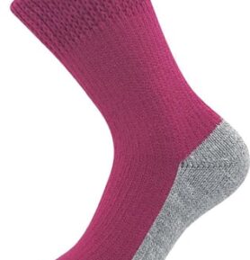 Spací ponožky fuxia 35-38 (23-25)