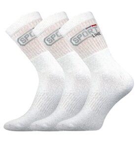 Ponožky SPOT 3 pack bílá 43-46 (29-31)