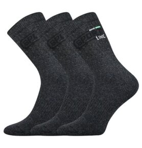 Ponožky SPOT 3 pack tmavě šedá 43-46 (29-31)