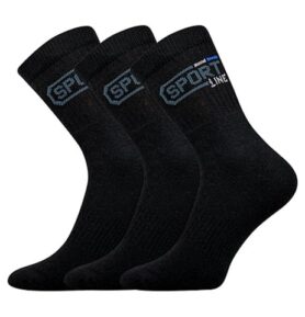 Ponožky SPOT 3 pack černá 43-46 (29-31)