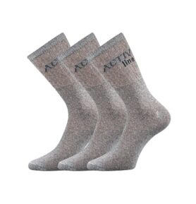 Ponožky SPOTLITE 3 pack světle šedá 43-46 (29-31)