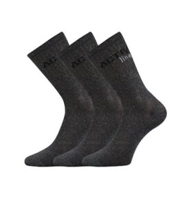 Ponožky SPOTLITE 3 pack tmavě šedá 43-46 (29-31)