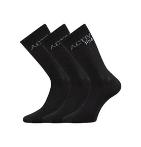 Ponožky SPOTLITE 3 pack černá 43-46 (29-31)