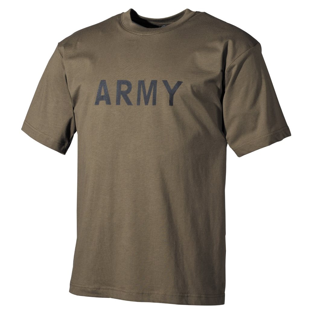 Triko US ARMY ZELENÉ vel. XXL