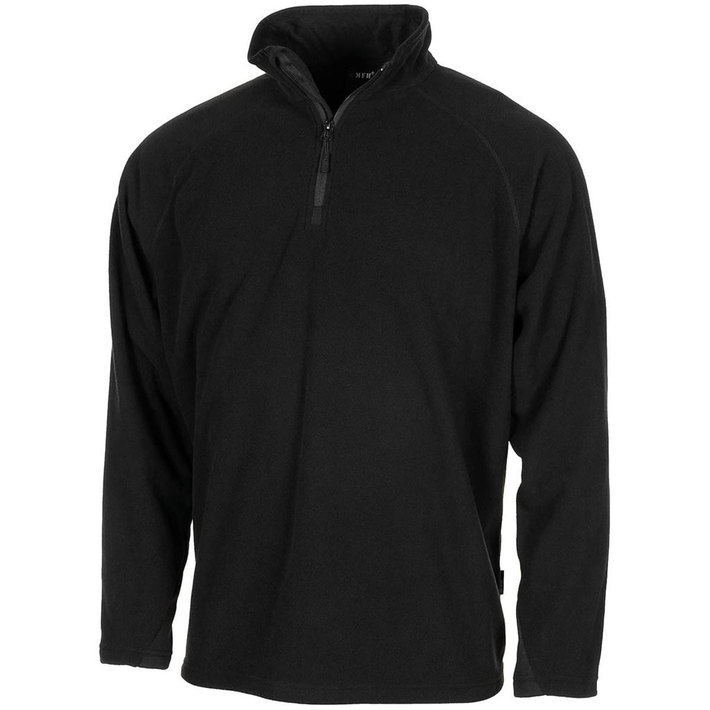 Mikina TROYER microfleece ČERNÁ vel. XXL