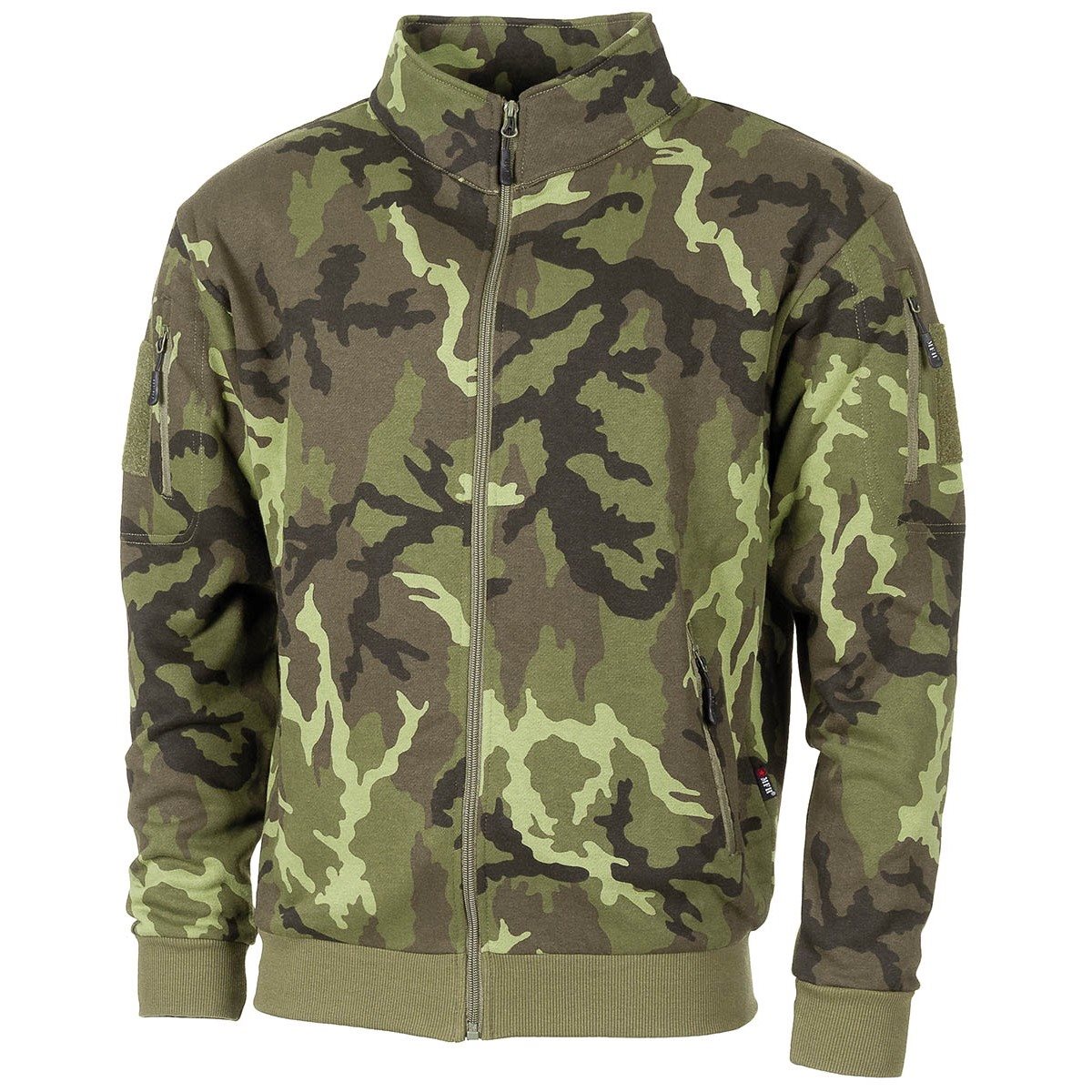 Mikina za zip TACTICAL maskáčová vz.95 Les vel. XL