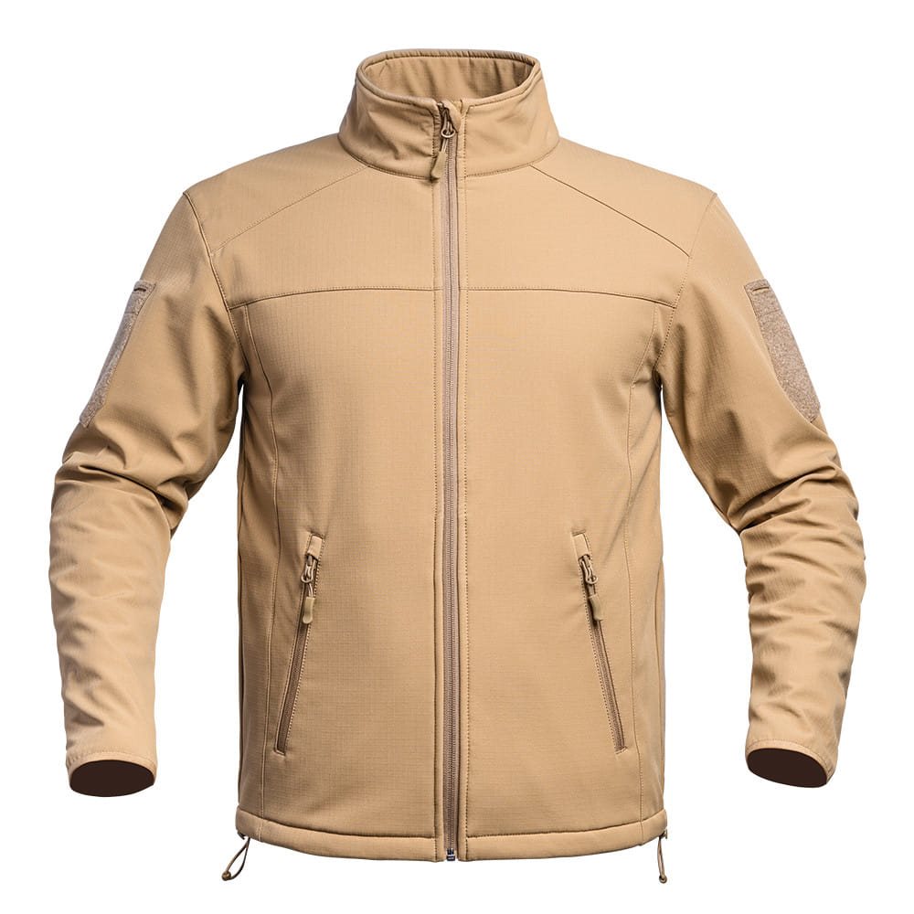 Bunda FIGHTER softshell TAN vel. XXL