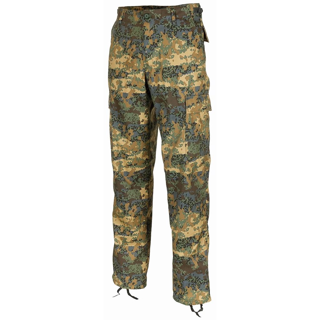 Kalhoty střih BDU rakouské maskování 03-Tarnanzug vel. XXL