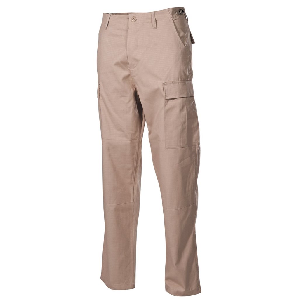 Kalhoty US střih BDU rip-stop PÍSKOVÉ vel. 3XL