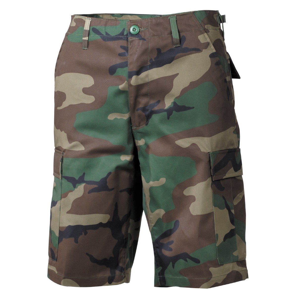 Kraťasy US střih BDU boční kapsy WOODLAND vel. M
