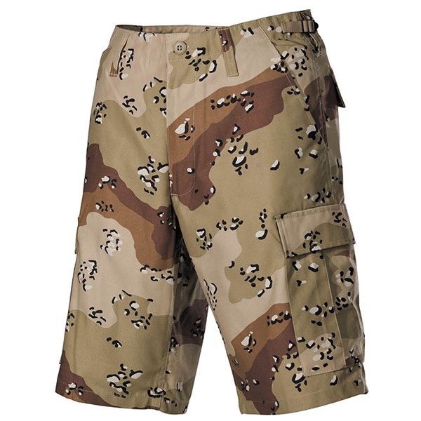 Kraťasy US BDU boční kapsy 6-COL DESERT vel. XXS