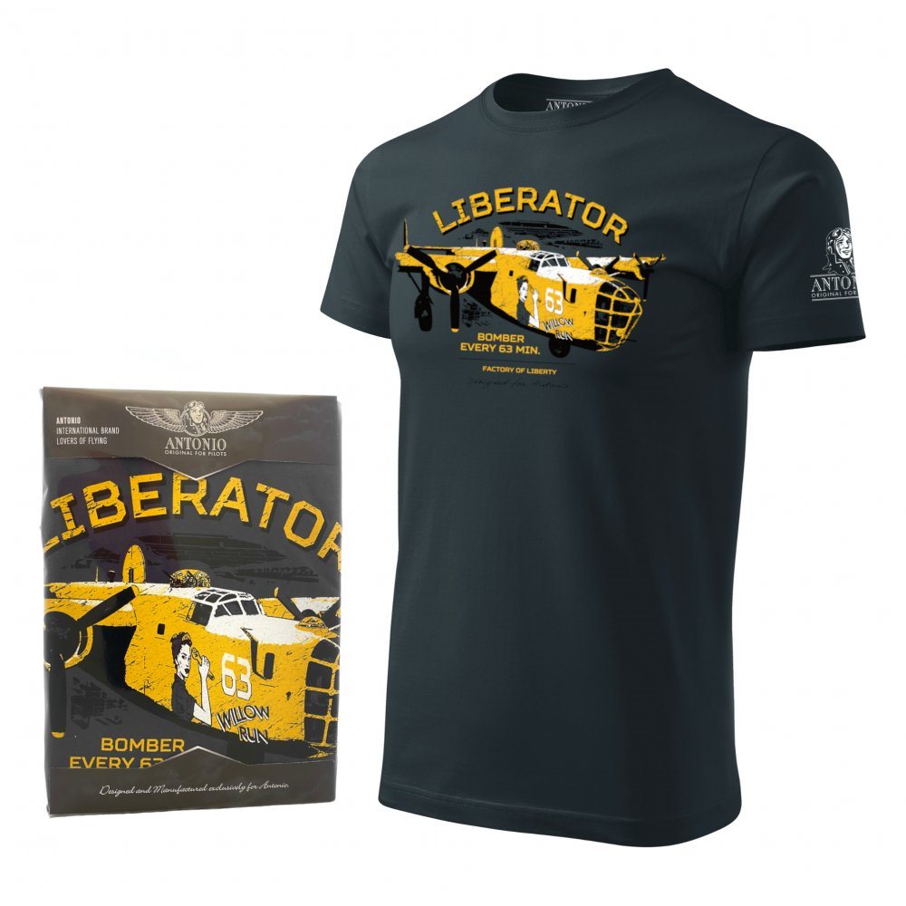 Triko LIBERATOR WILLOW RUN ŠEDÉ vel. L