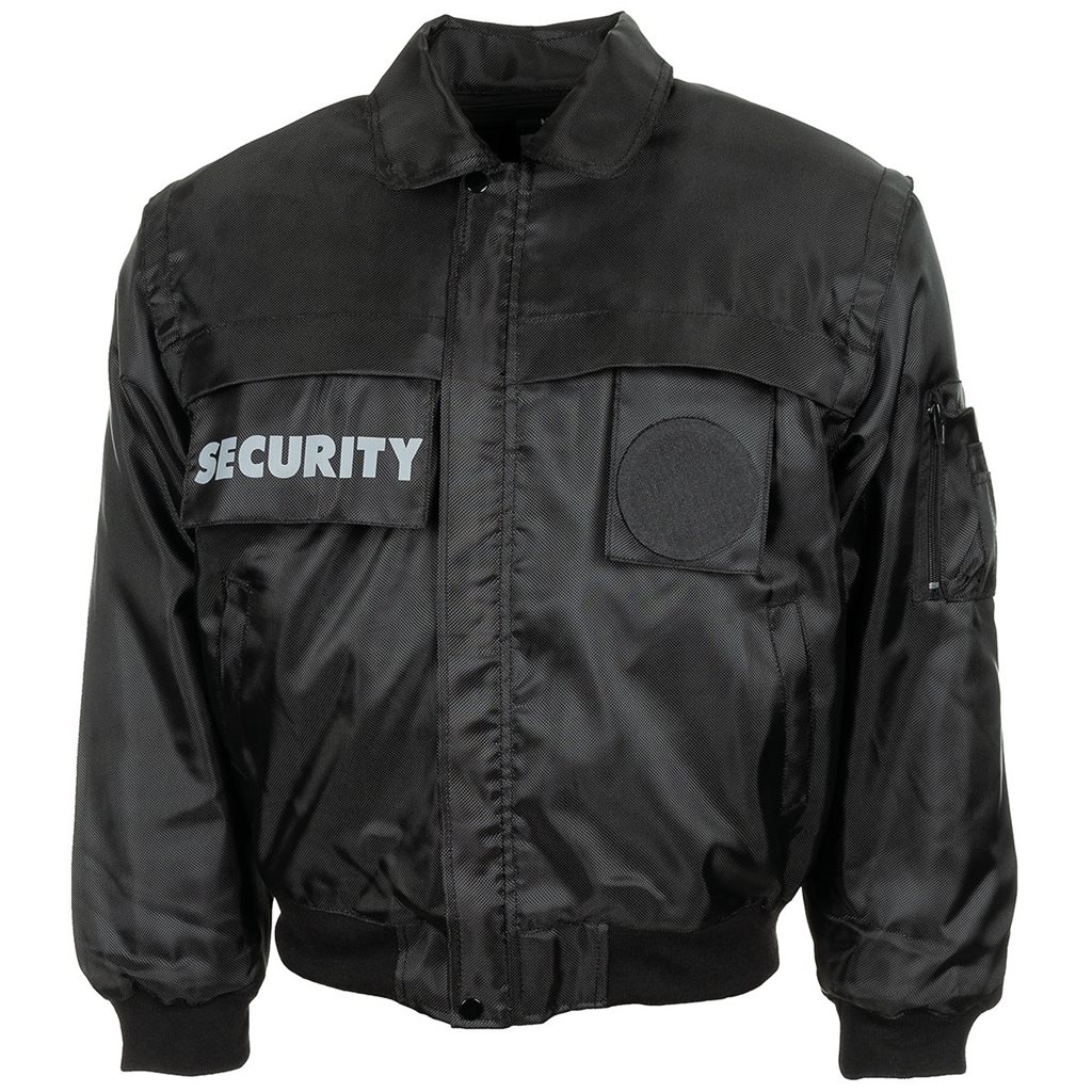 Bunda SECURITY ČERNÁ vel. L