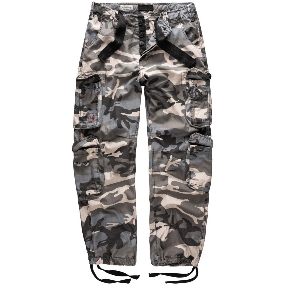 Kalhoty AIRBORNE VINTAGE NIGHT CAMO vel. 4XL