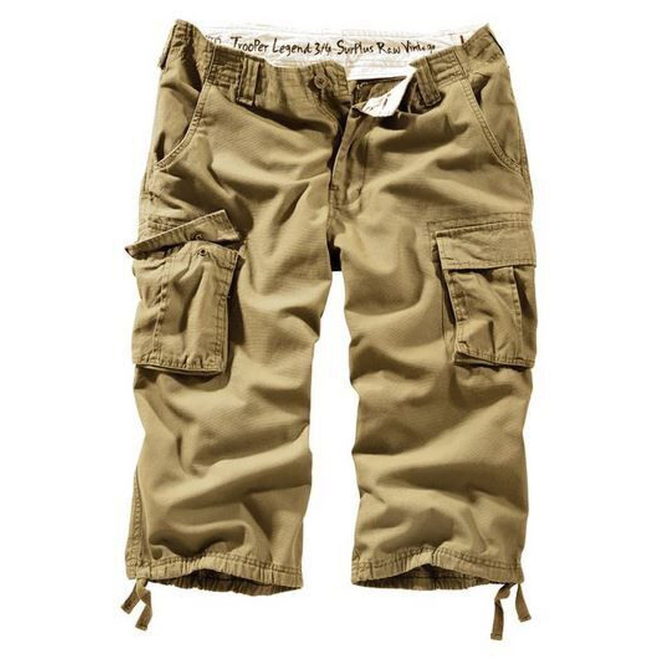 Tříčtvrťáky TROOPER LEGEND 3/4 KHAKI vel. XXL