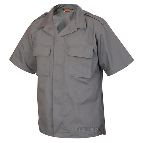 Košile služební krátký rukáv rip-stop TMAVĚ ŠEDÁ vel. 3XL-R
