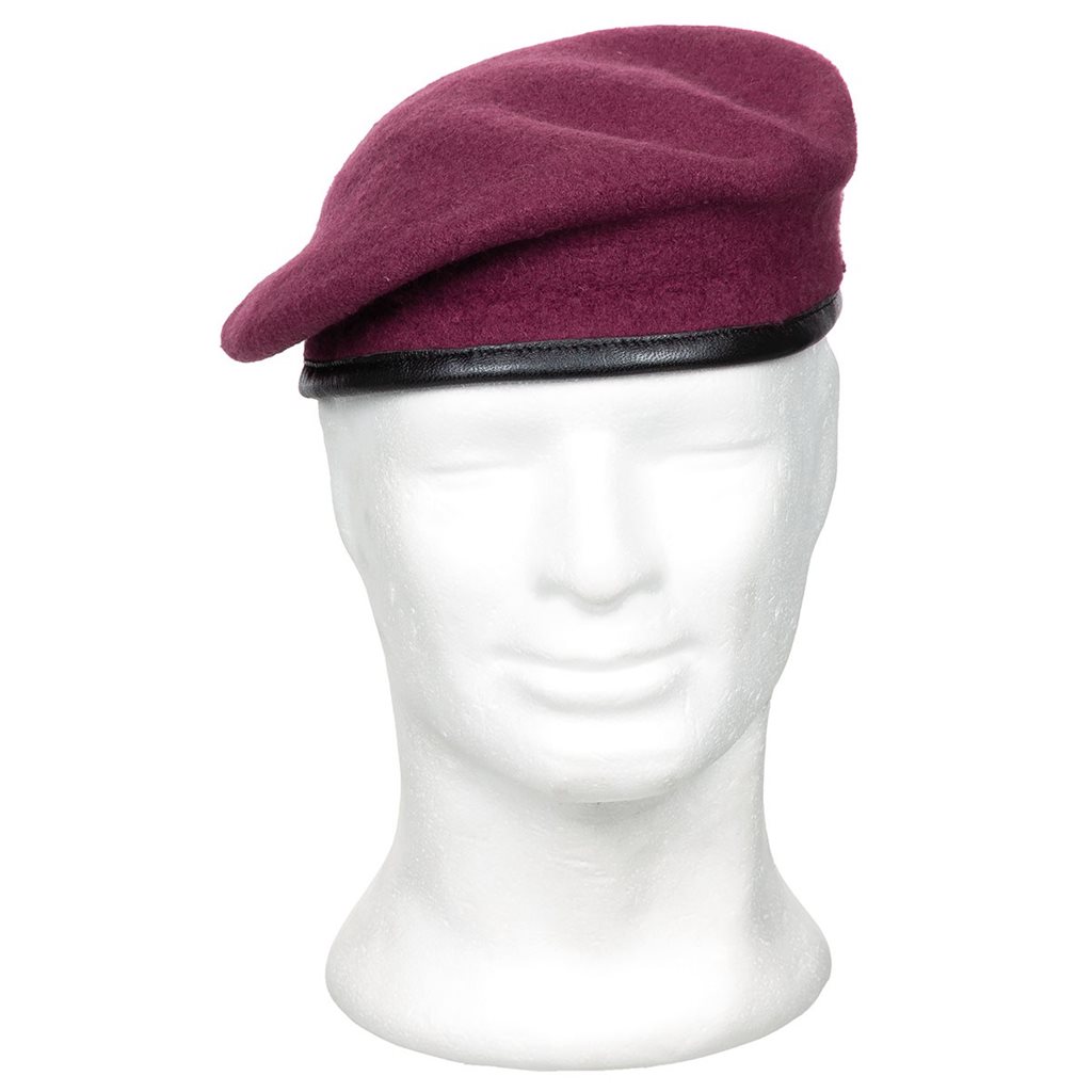 Baret COMMANDO VÍNOVÝ vel. 58