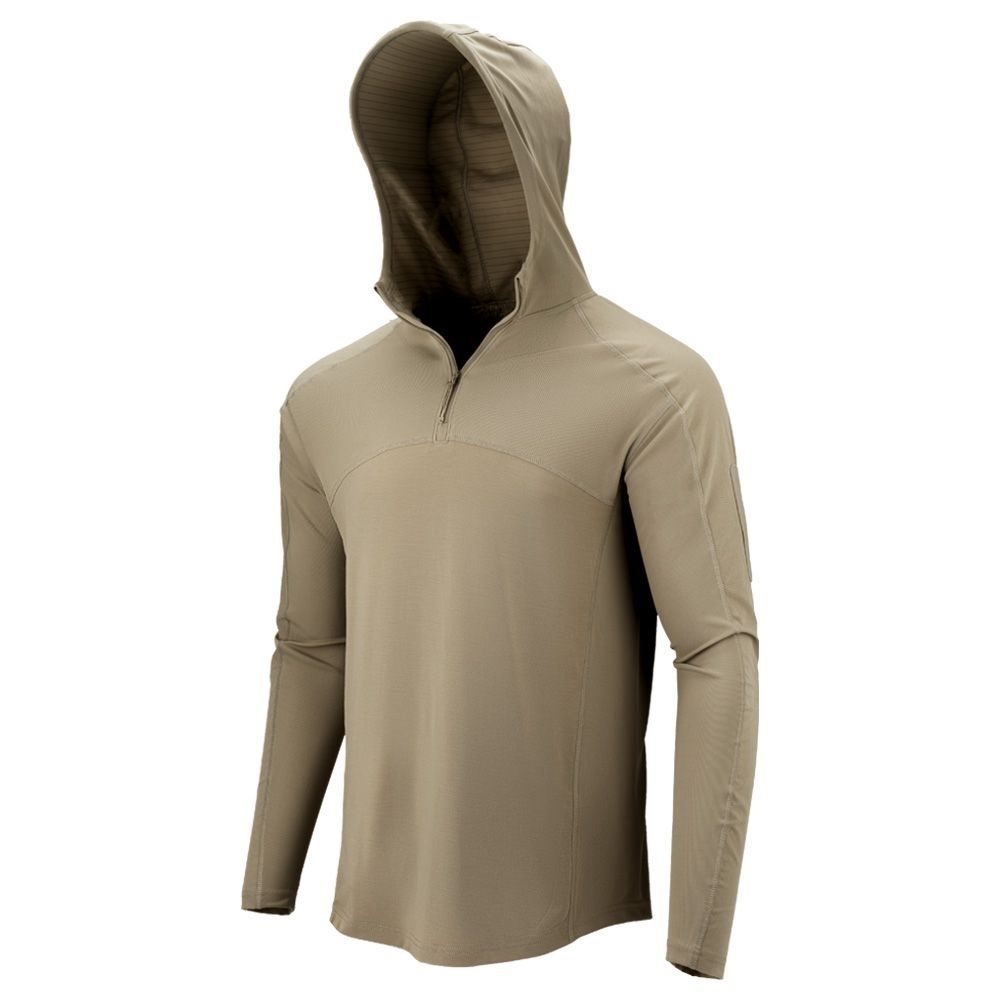 Triko taktické TRIDENT dlouhý rukáv SILVER TAN vel. XL