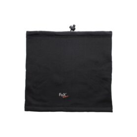 FOX Outdoor nákrčník SOFTSHELL se stahováním ČERNÝ