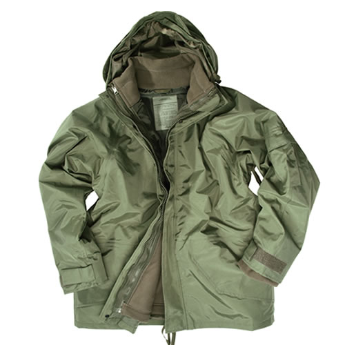 Bunda US s vložkou FLEECE ZELENÁ vel. XL