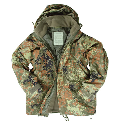 Bunda US s vložkou FLEECE FLECKTARN vel. XXL