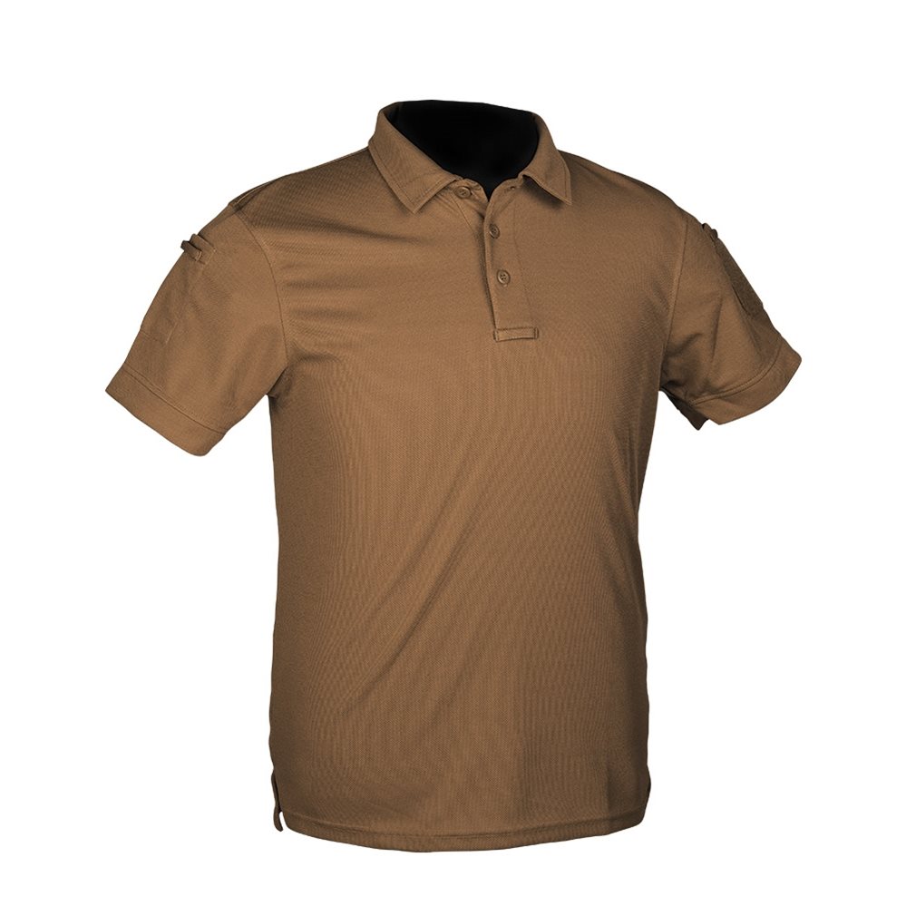 Triko/polokošile TACTICAL QUICK DRY krátký rukáv COYOTE vel. XXL