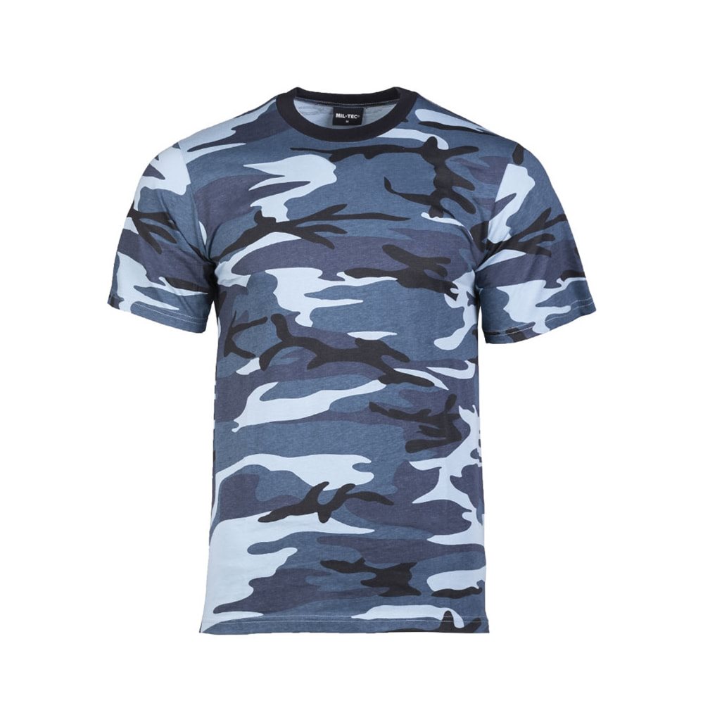 Triko krátký rukáv SKY BLUE CAMO vel. XL