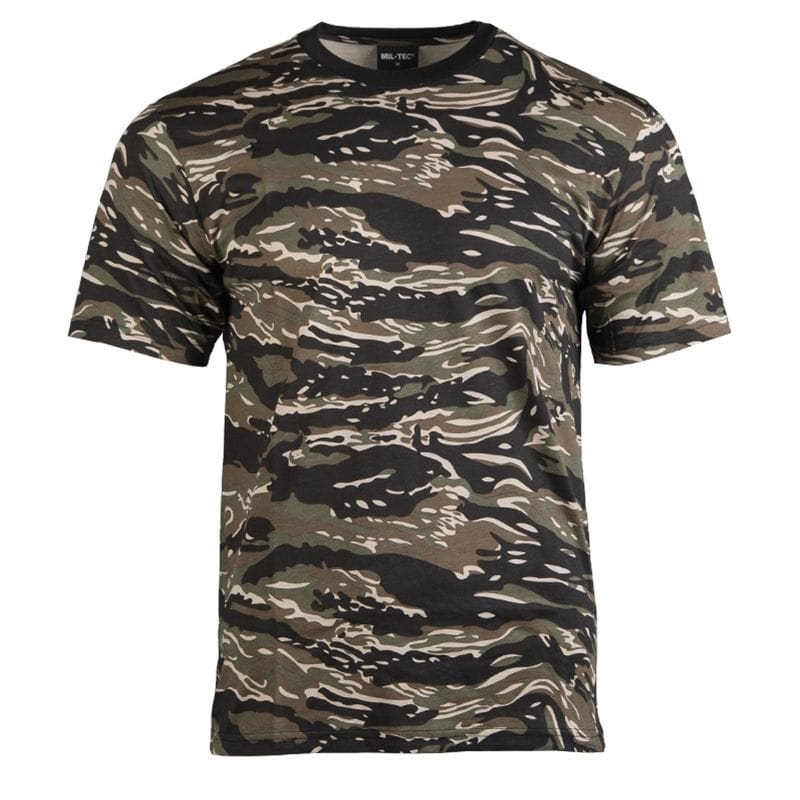 Triko krátký rukáv TIGER STRIPE CAMO vel. S
