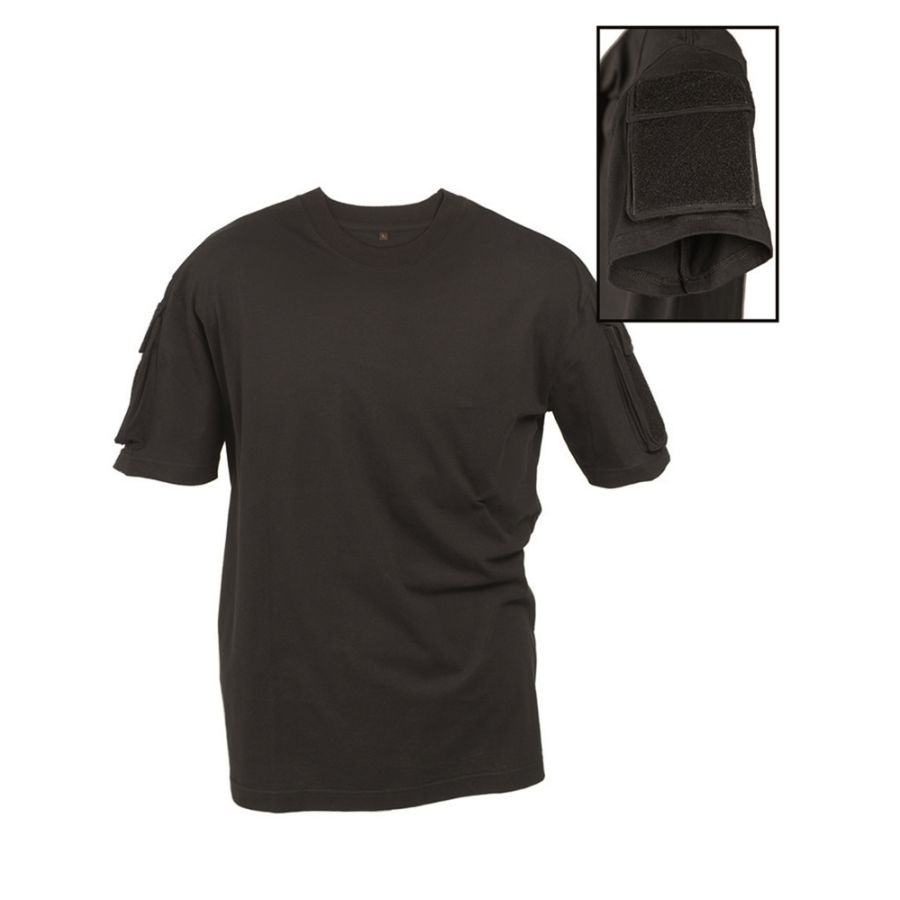 Triko TACTICAL krátký rukáv ČERNÉ vel. L