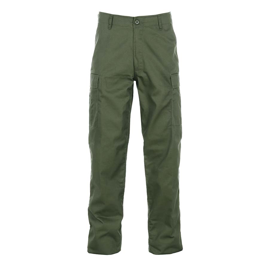 Kalhoty BDU CIVIL ZIP ZELENÉ vel. XXL