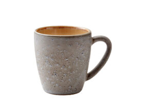 Bitz Kameninový hrnek s ouškem 19 cl Grey/Cream