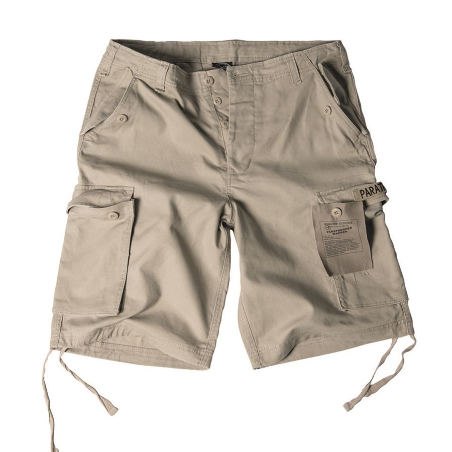 Kraťasy PARATROOPER předeprané KHAKI vel. XS