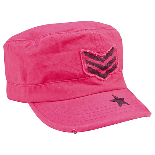 ROTHCO čepice dámská VINTAGE SGT STRIPE PINK