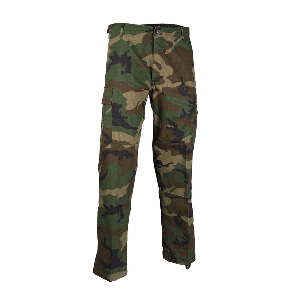 Kalhoty US BDU polní rip-stop WOODLAND vel. 3XL