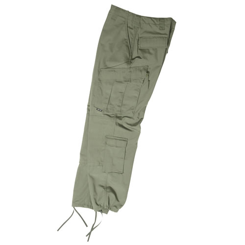 Kalhoty US typ ACU rip-stop ZELENÉ vel. XL