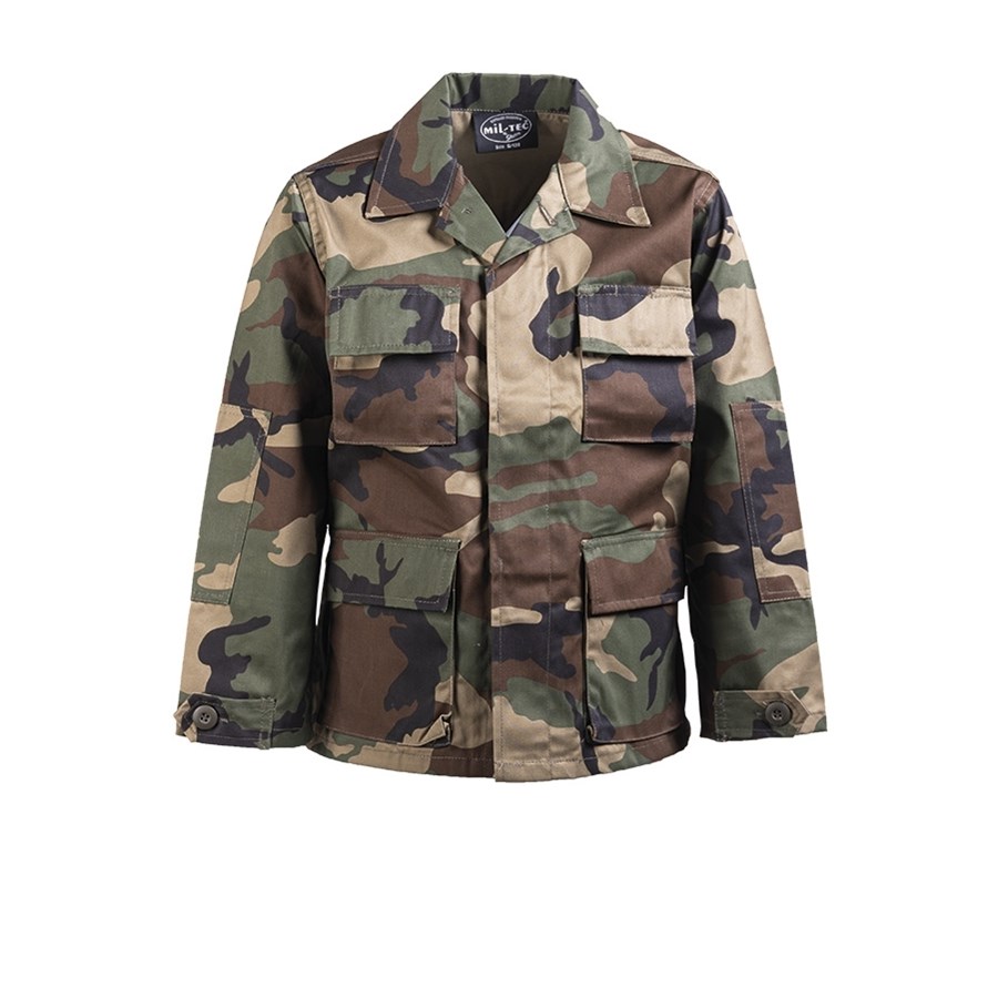 Blůza dětská US typ BDU polní WOODLAND vel. M