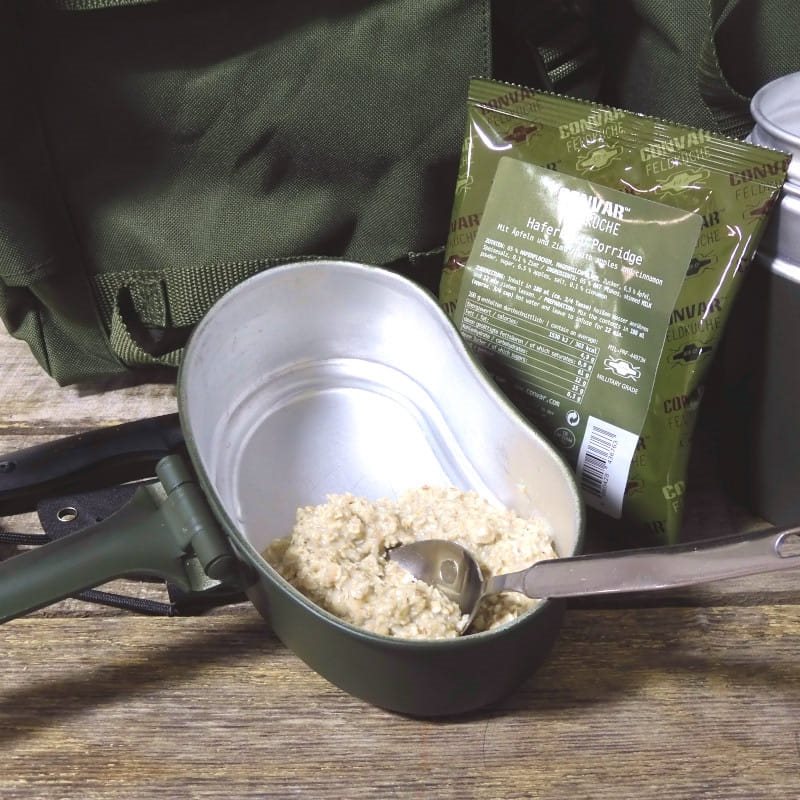 CONVAR Feldküche kaše ovesná MILITARY GRADE dehydrovaná 80 g