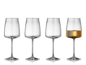 Lyngby Glas Sklenice na bílé víno Zero 43cl (4 ks)