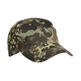 MIL-TEC čepice baseball s kšiltem FLECKTARN