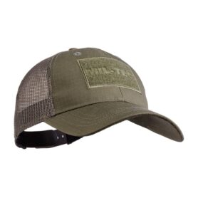 MIL-TEC čepice baseball TRUCKER se síťkou ZELENÁ