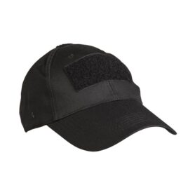 MIL-TEC čepice TACTICAL rip-stop baseball ČERNÁ