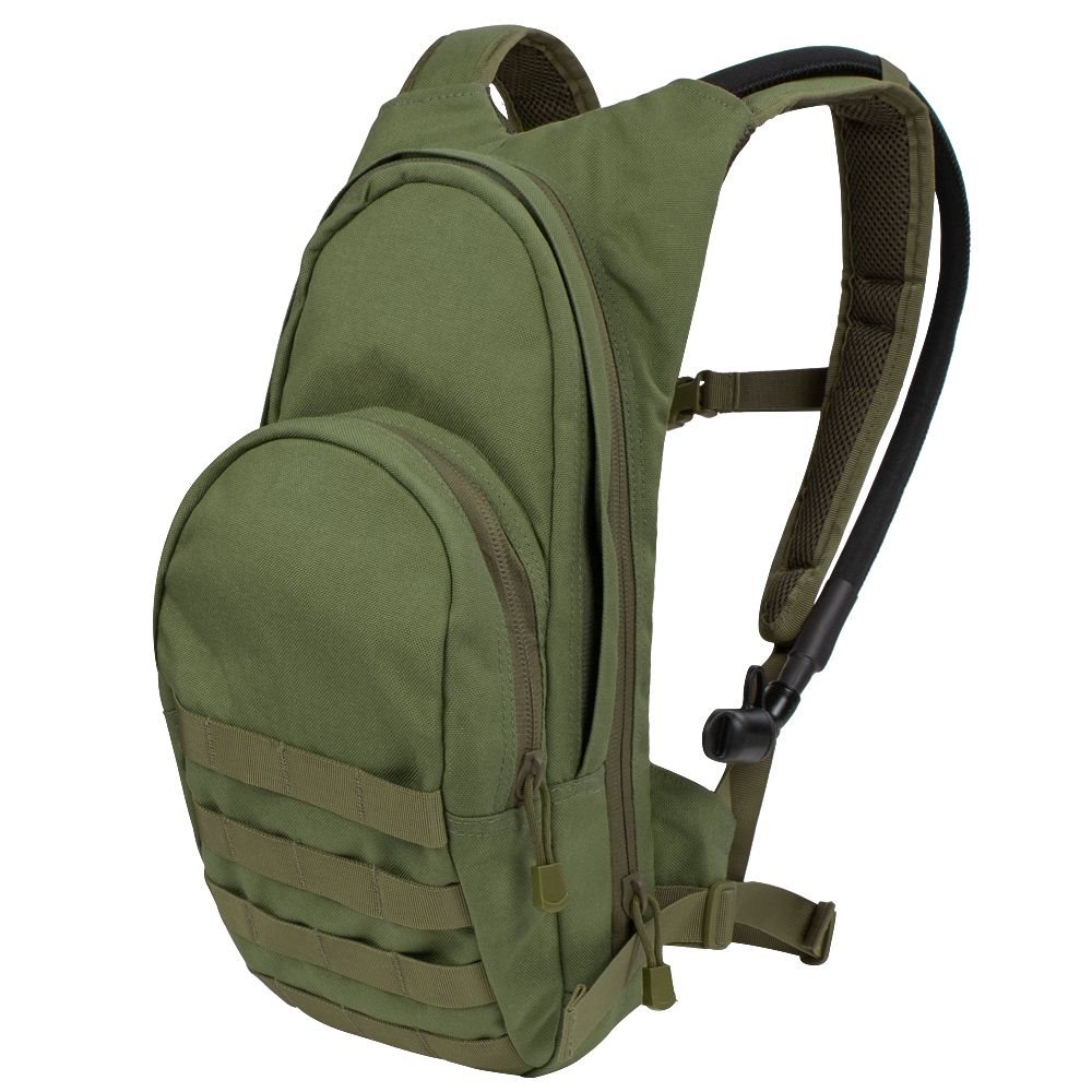 CONDOR OUTDOOR vak na vodu HYDRATION včetně vaku 2,5l ZELENÝ