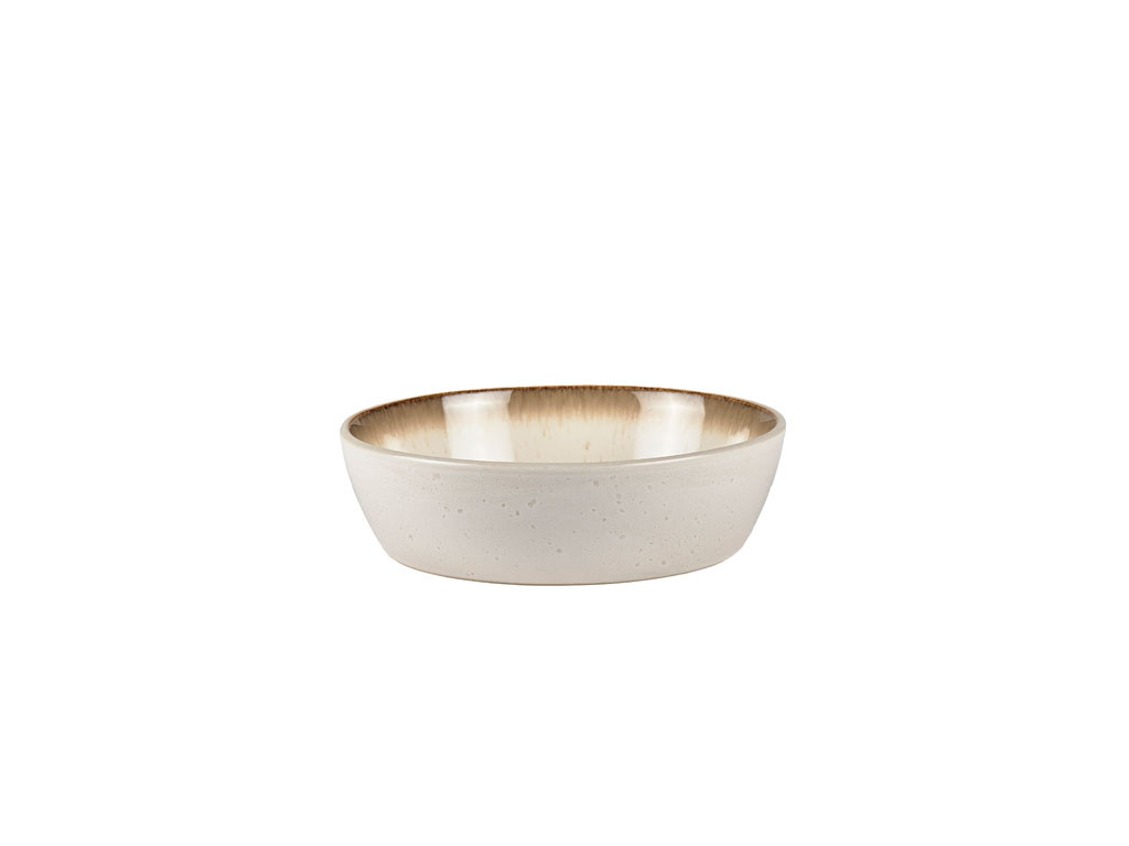 Bitz Kameninová miska na polévku 18cm Cream/Cream