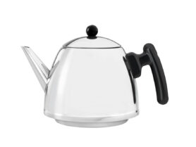 Bredemeijer Dvoustěnná konvička na čaj Duet Classic 1,2L, černá rukojeť