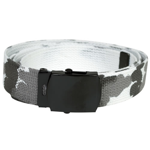 MIL-TEC opasek US kalhotový s černou sponou METRO - URBAN dl.130cm
